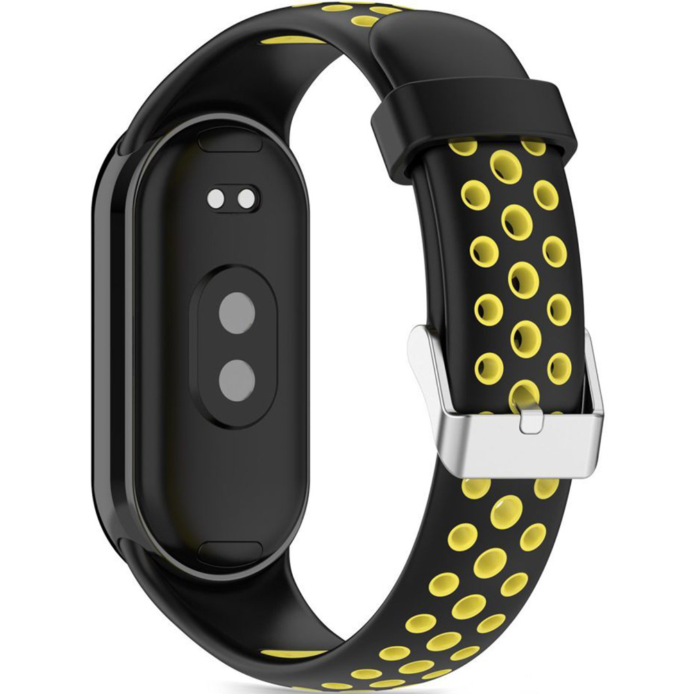 Pasek Tech-Protect Iconband Air do Xiaomi Smart Band 10 / 9 / 9 NFC / 8, czarno-żółty